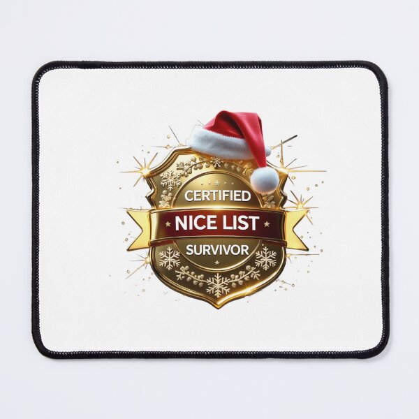 Item preview, Nice List Survivor designed and sold by SloganSauce.
