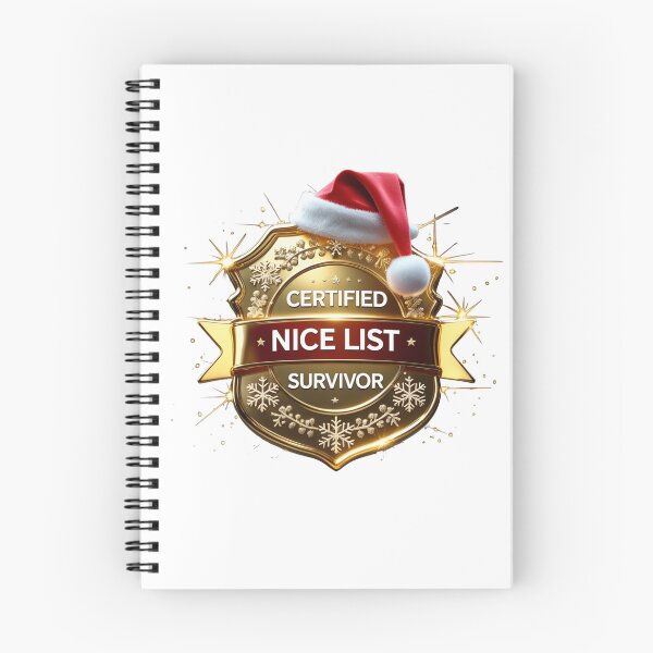 Item preview, Nice List Survivor designed and sold by SloganSauce.