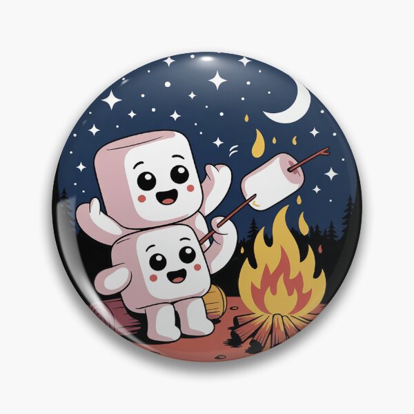 Item preview, Smores S'mores Marshmallow Campfire Camping Roasting Bonfire  designed and sold by NailMolisa.