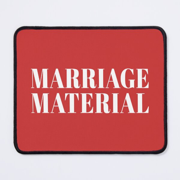 Item preview, Marriage Material designed and sold by Jeallan Designs.