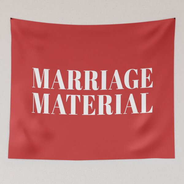 Item preview, Marriage Material designed and sold by Jeallan Designs.