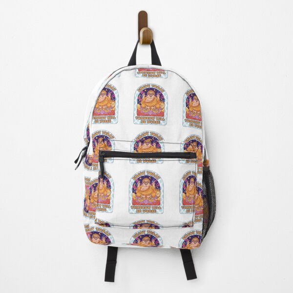 Item preview, Smiling Buddha Knows the Truth, Enjoy Today, Tomorrow Will Be Worse, funnyfits70, Humor, Funny, retro, vintages, funny quotes, animal humor, designed and sold by FunnyFits70.