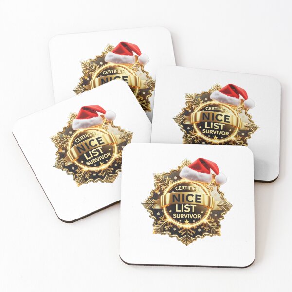 Item preview, Nice List Survivor holiday humor designed and sold by SloganSauce.