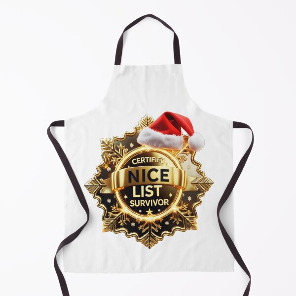 Item preview, Nice List Survivor holiday humor designed and sold by SloganSauce.