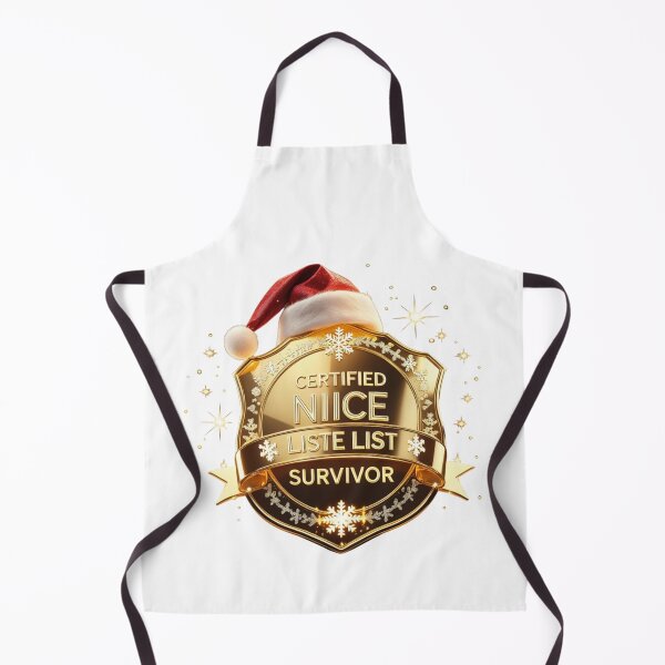 Item preview, Nice List Survivor santa list joke designed and sold by SloganSauce.