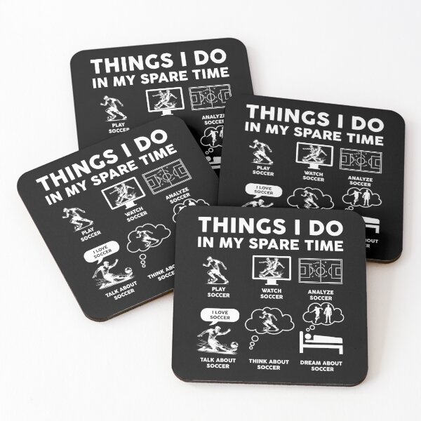 Item preview, Things I Do In My Spare Time Soccer designed and sold by LounisArt.
