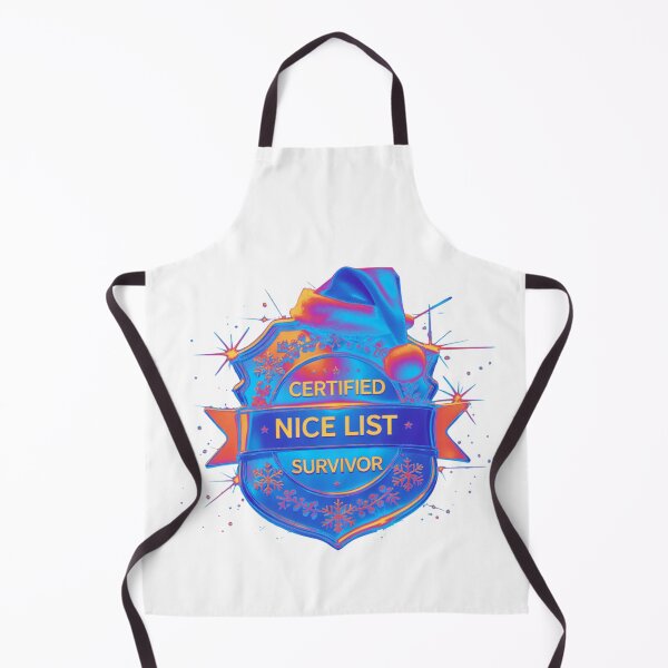 Item preview, Nice List Survivor festive humor designed and sold by SloganSauce.