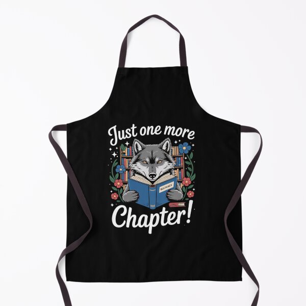 Item preview, just one more chapter Reading Wolf read books lovers Wolf  designed and sold by MyzoToyota.