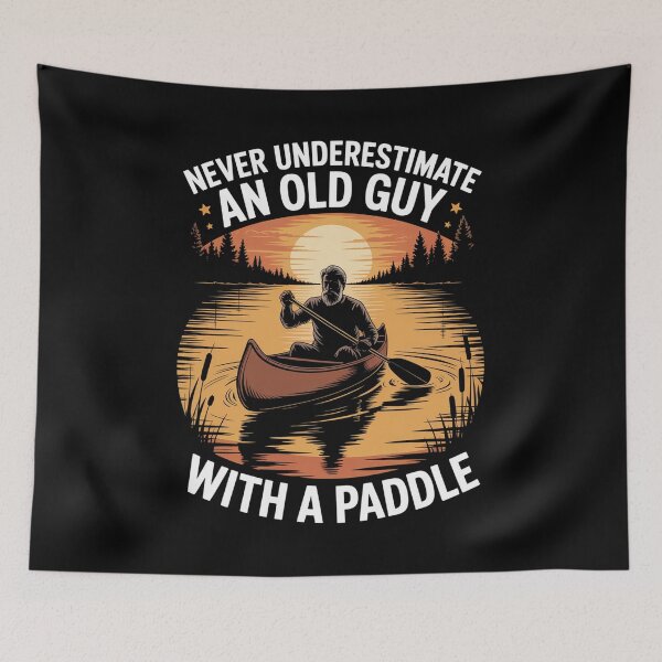Item preview, Never Underestimate An Old Guy designed and sold by MeowtivationP.