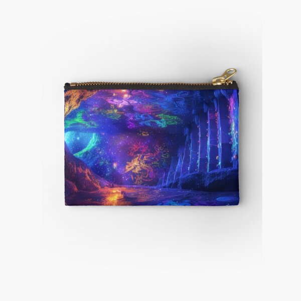 Item preview, Neon graffiti in a magical cave designed and sold by Mianku | Für das Leben.