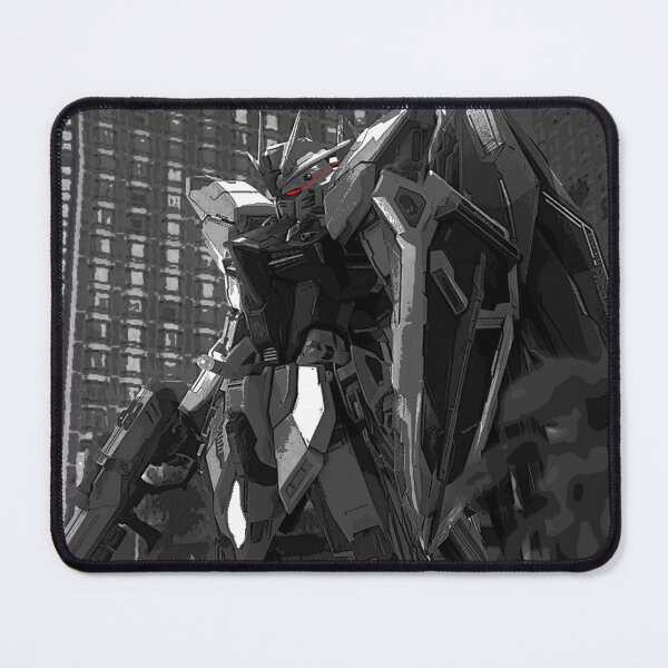 Item preview, black white freedom Gundam vector Digital Artwork designed and sold by sabartgunpla.