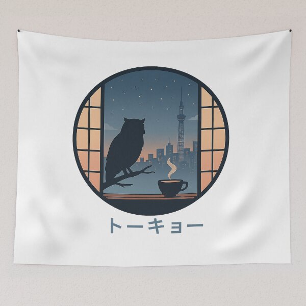 Item preview, Tōkyō – Night Watch Over the City designed and sold by thtCMRAguy.