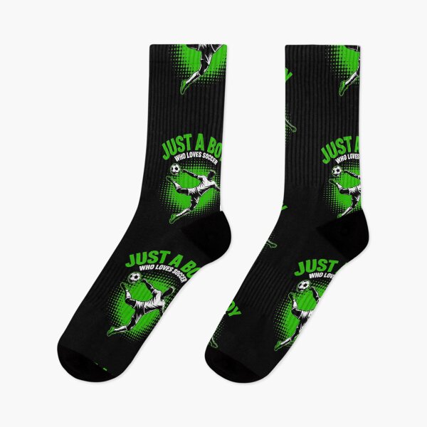 Item preview, Just A Boy Who Loves Soccer Player designed and sold by FlankinMew.