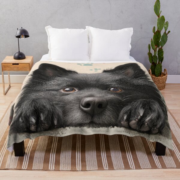 Item preview, Schipperke Peeking over Wall 01 designed and sold by Elisabeth Lucas.