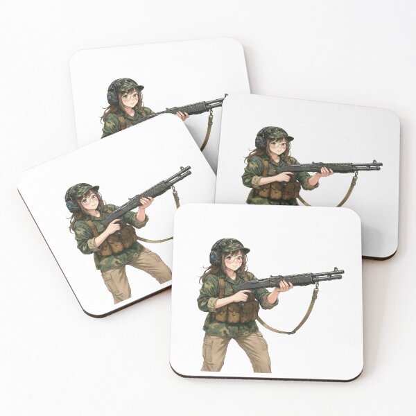 Item preview, Shotgun Girl – Beauty with Firepower designed and sold by RAWLIFEGRAPHIC.