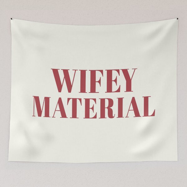 Item preview, Wifey Material designed and sold by Jeallan Designs.