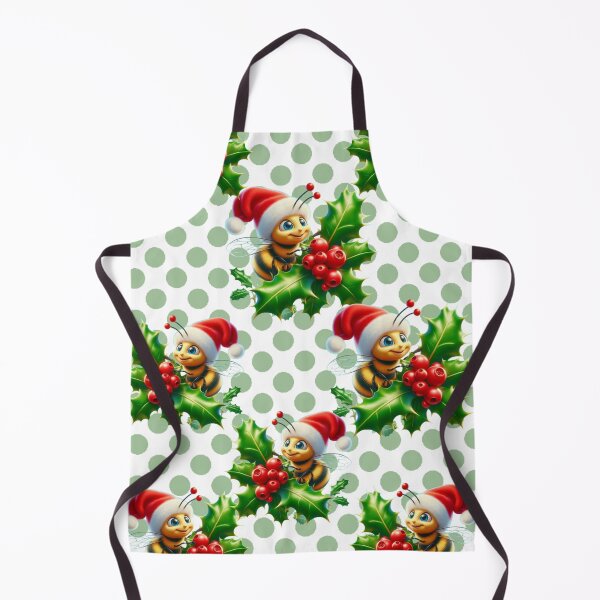 Item preview, Cute Christmas Bee Pattern designed and sold by HopeAndHustle.