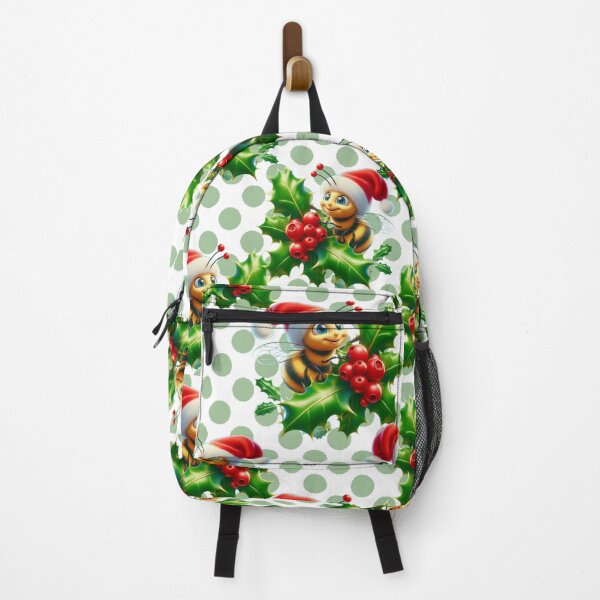 Item preview, Cute Christmas Bee Pattern designed and sold by HopeAndHustle.