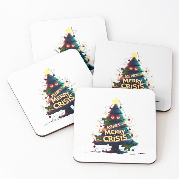 Item preview, Merry Crisis edgy christmas designed and sold by SloganSauce.