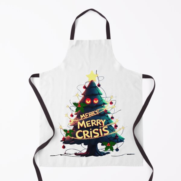 Aperçu de l'œuvre Joyeux Noël Crisis edgy créée et vendue par SloganSauce.