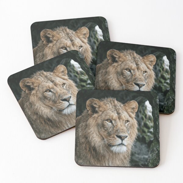 Item preview, Sovereign Gaze Emerging from the Shadowed Den designed and sold by PrehistoryPulse.