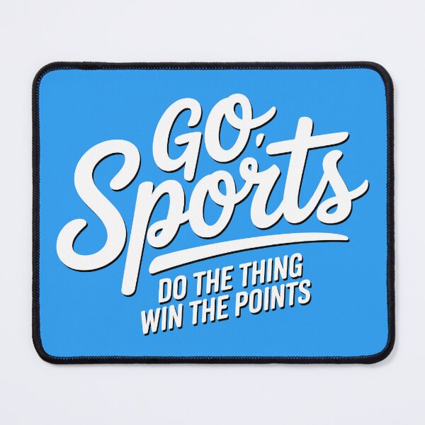 Item preview, Go Sports Do The Thing Win the Points Athletic Script designed and sold by graphic-genie.