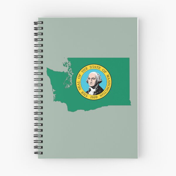 Item preview, Washington State Map & Seal - Vintage George Washington Portrait Tee designed and sold by mashmosh.