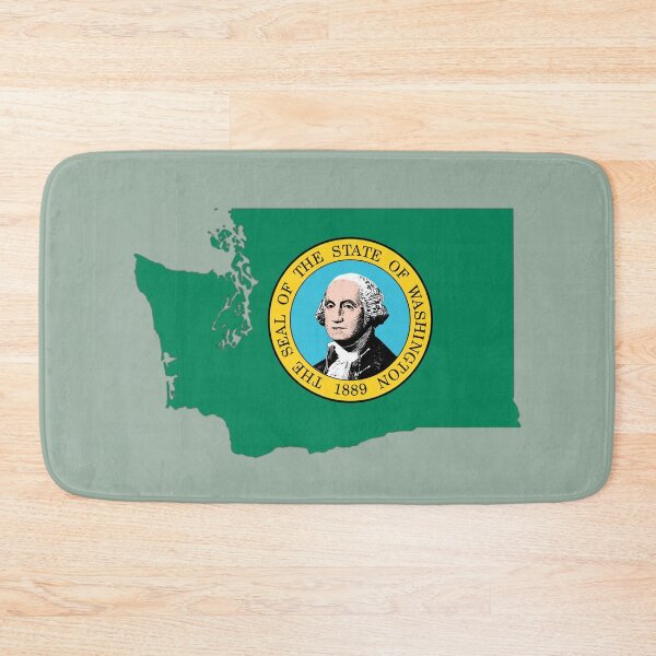 Item preview, Washington State Map & Seal - Vintage George Washington Portrait Tee designed and sold by mashmosh.