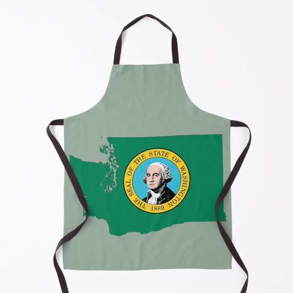 Item preview, Washington State Map & Seal - Vintage George Washington Portrait Tee designed and sold by mashmosh.