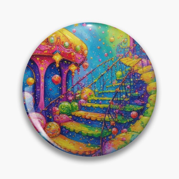 Item preview, Imaginative candy colored architectural artwork designed and sold by Mianku | Für das Leben.