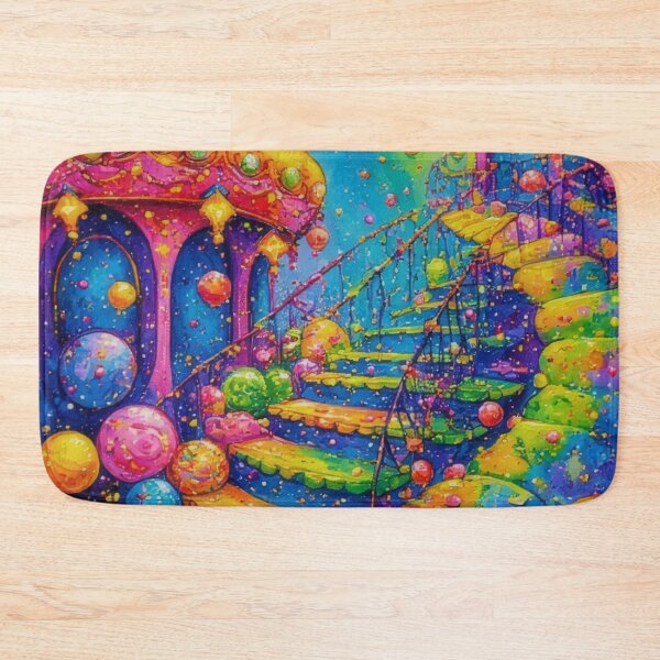 Item preview, Imaginative candy colored architectural artwork designed and sold by Mianku | Für das Leben.