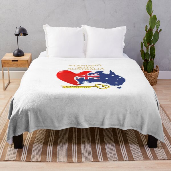 Item preview, Standing With Australia designed and sold by SloganSauce.