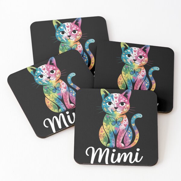 Item preview, Mimi Floral Cat Grandma Cat Lover  designed and sold by KotexTemu.