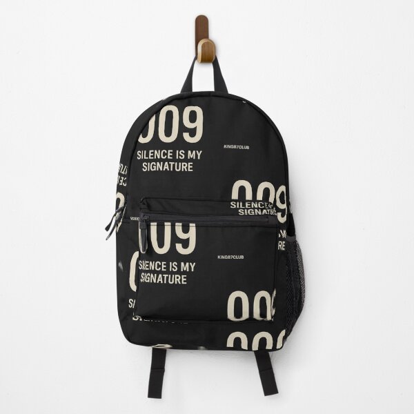 Item preview, 009 Silence Is My Signature – Minimal Dark Statement Ar designed and sold by nnsingh87.