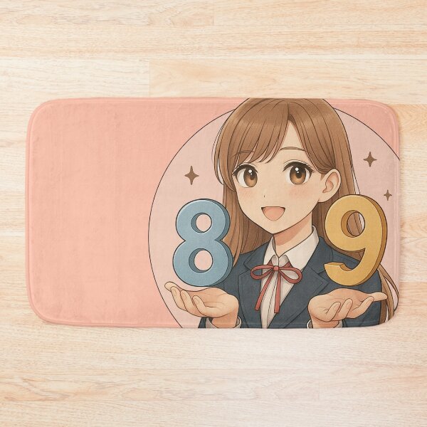 Item preview, Himeno Ai × 89 Not 67 Original JK Shoujo Anime Girl Number Illustration designed and sold by Mog Mog Eatalot – Tokyo x A’dam Mashup.