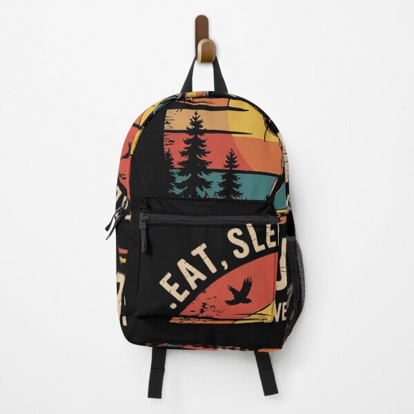 Item preview, Vintage Eat Sleep Scout Repeat Camping  designed and sold by InspiredFoul.