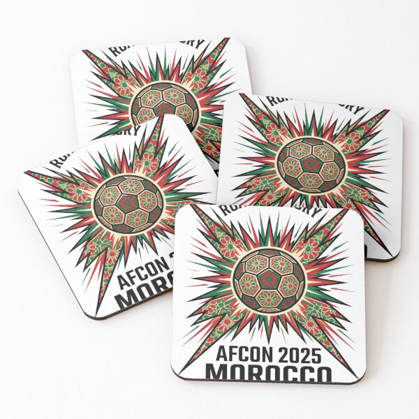 Item preview, AFCON 2025 Morocco – Road to Glory | Pride of Africa Football Design designed and sold by Aria_seojin.