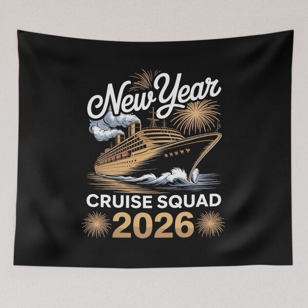 Item preview, New Year Cruise Squad 2026 Years Eve Party Vacation Matching  designed and sold by HeinzanoWeno.