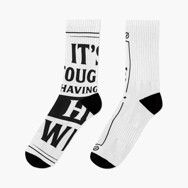 Item preview, It’s A Tough Life Having Such A Hot Wife Funny Quotes designed and sold by hemagamo.