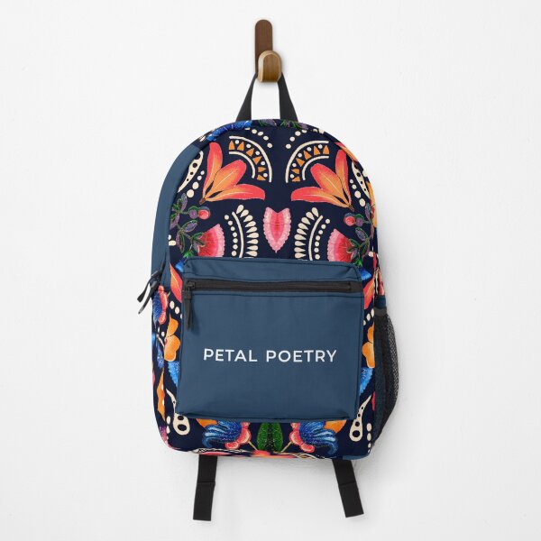 Item preview, Vibrant Folk Floral Pattern | Petal Poetry designed and sold by Julia’s Journal Art Greece.