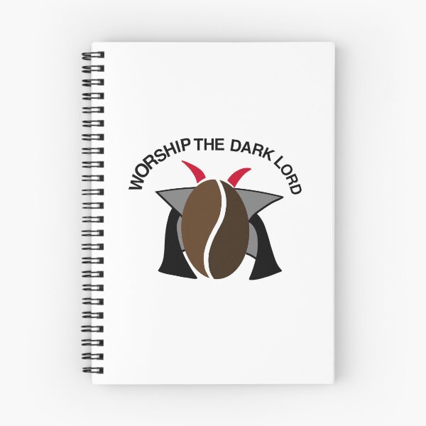 Item preview, Worship The Dark Lord Coffee designed and sold by Sara-La.