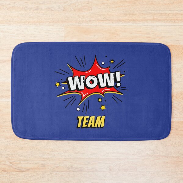 Item preview, WOW TEAM Comic Book Design designed and sold by JusTiceT-shirts.