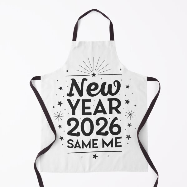 Item preview, NEW YEAR 2026 SAME SAME ME Typography designed and sold by lamabream.