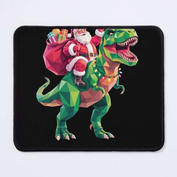 Item preview, Santa Riding Dinosaur designed and sold by SiegridOffical.