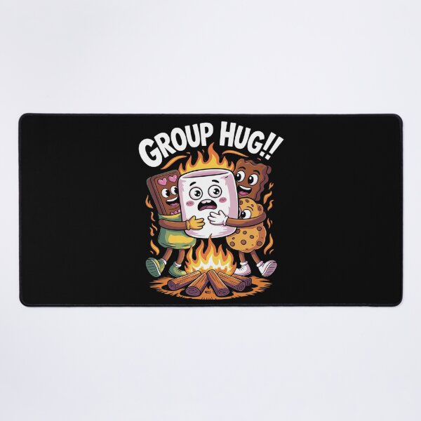 Item preview, Womens Group Hug Marshmallow Campfire Snack Funny Camping 1 designed and sold by InspiredFoul.
