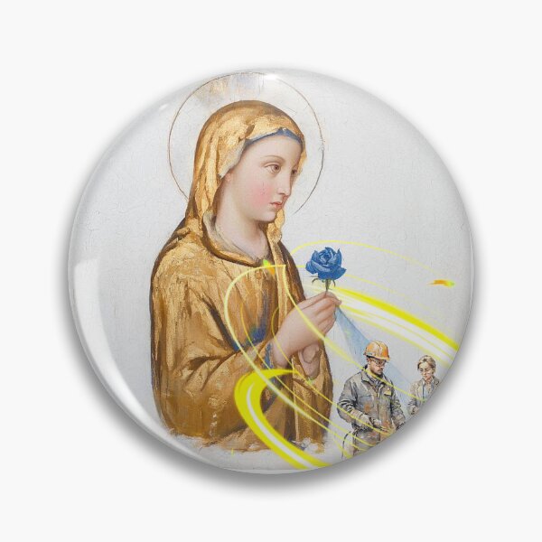 Item preview, Art and Religion into the Digital : Virgin Mary into the contemporary age designed and sold by QuasarDigitalSurrealism.