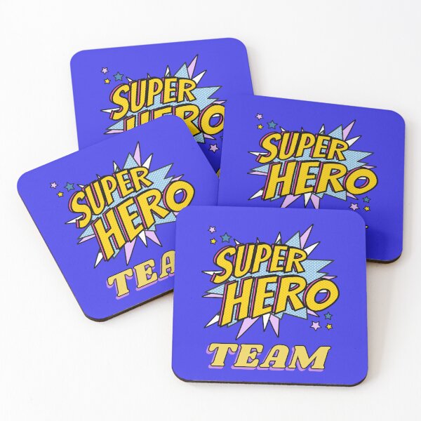 Item preview, SUPERHERO TEAM Comic Book Design designed and sold by JusTiceT-shirts.