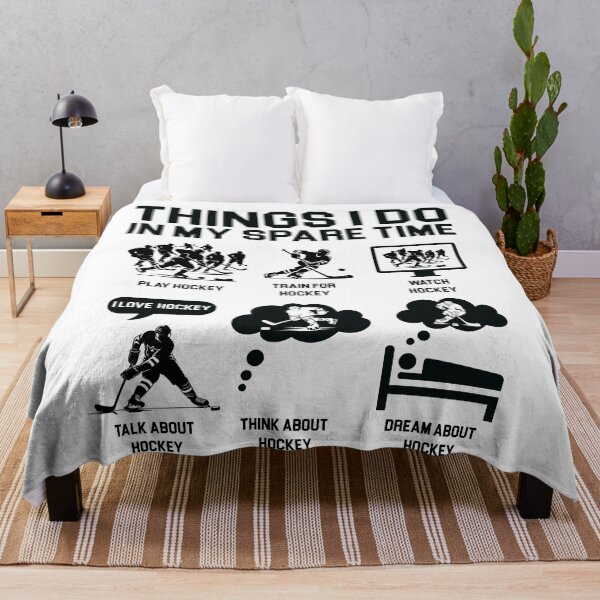 Item preview, Things I Do In My Spare Time Funny Hockey Lovers designed and sold by LounisArt.