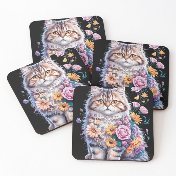 Item preview, Persian Cat Floral Persian Cats Persian Cat Lover Men Women Kids  designed and sold by KotexTemu.