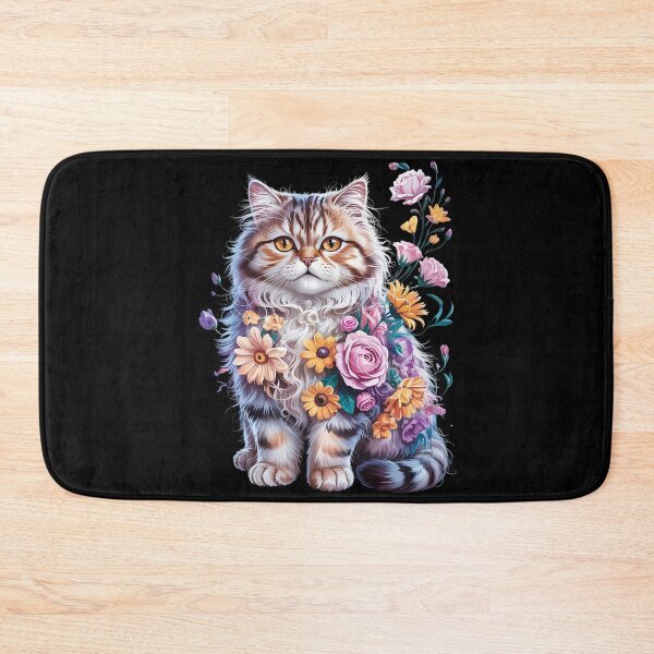 Item preview, Persian Cat Floral Persian Cats Persian Cat Lover Men Women Kids  designed and sold by KotexTemu.